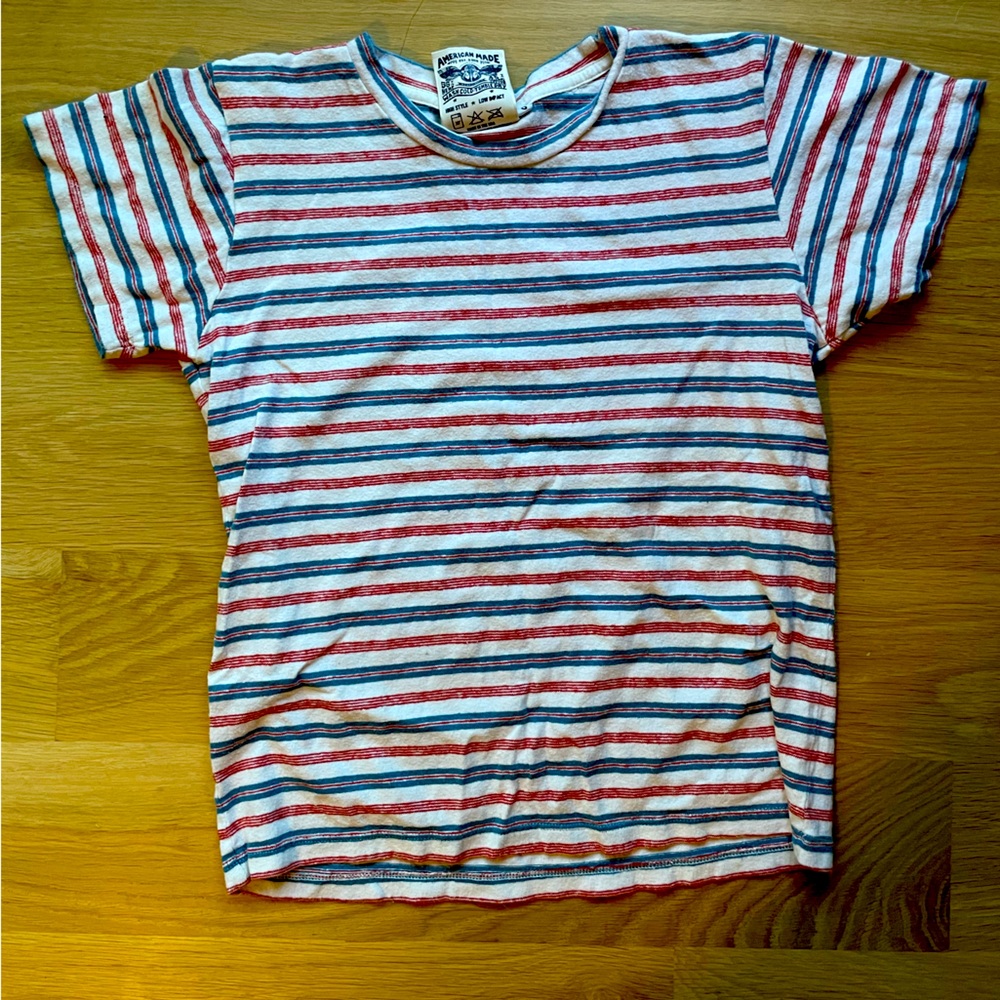 Jungmaven Mountain Stripe Tee